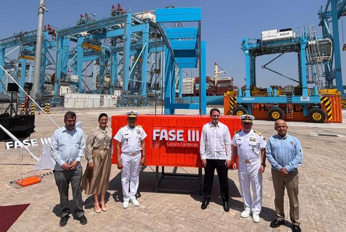 Lázaro Cárdenas se consolida como gigante logístico del Pacífico con la expansión de APM Terminals