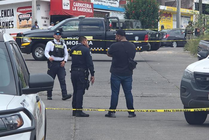 Le dieron de tiros por la espalda