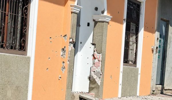 Les dio por balacear viviendas en Parácuaro