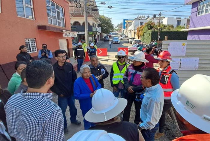 Liberan obra de torre del teleférico de Morelia: Gobierno se compromete a arreglar tubo de agua  y drenaje