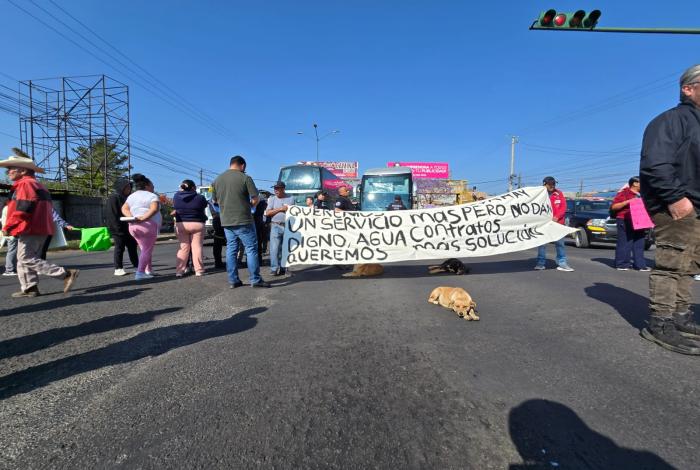 Libre circulación en Salida a Quiroga. Los manifestantes tendrán mesa de dialogo con el director del Ooapas