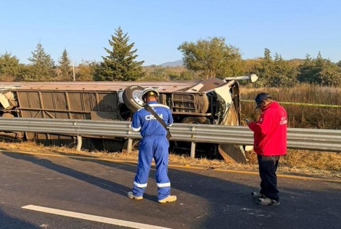  Lista de los 20 lesionados y trasladados a hospitales de Morelia tras accidente en la Morelia - Pátzcuaro