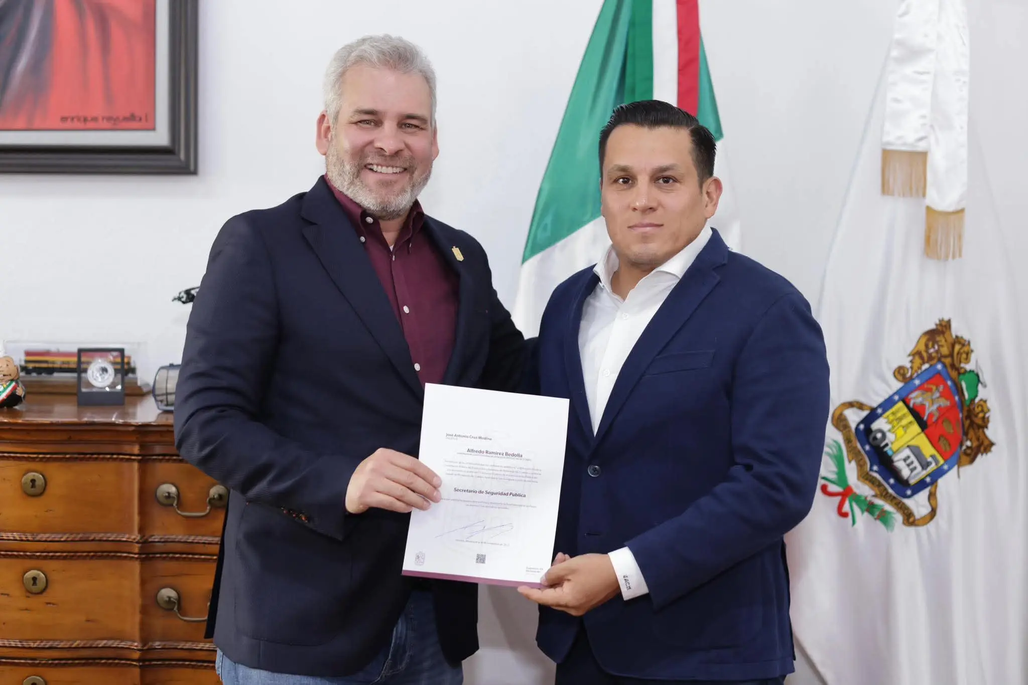 Llega José Antonio Cruz Medina a la SSP Michoacán