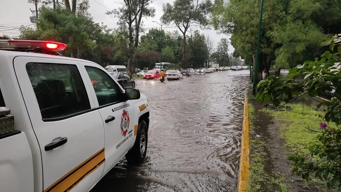 Lluvia y granizo sorprenden a Morelia en pleno invierno; PC evalúa afectaciones