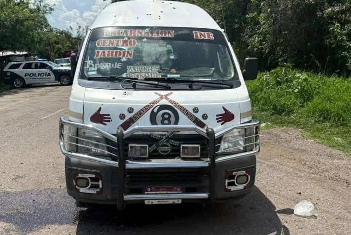 Localizan los cuerpos de los choferes de las combis quemadas hoy en Zitácuaro