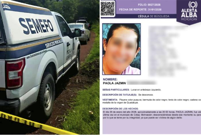 Localizan sin vida y con huellas de violencia a mujer reportada como desaparecida