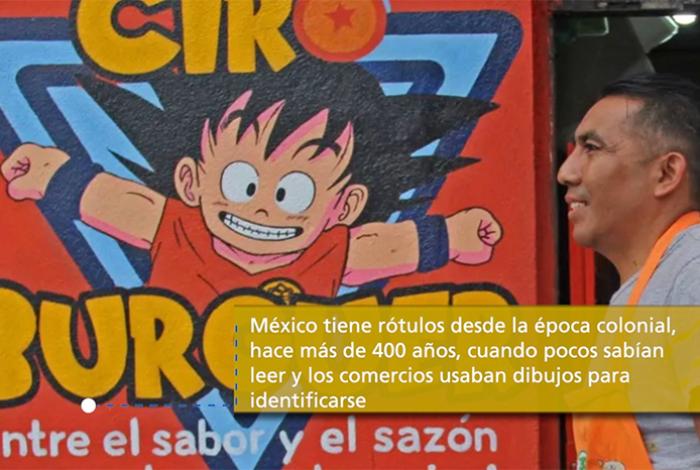 Los rótulos son una expresión mexicana que merece preservarse, explica estudiante de Diseño Gráfico 