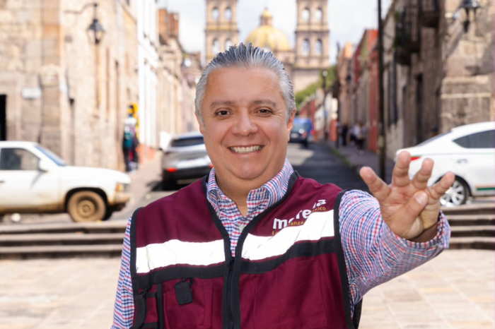Luis Navarro se registra por la coordinación de la 4T en Morelia: “El corazón de Morelia está en sus barrios”
