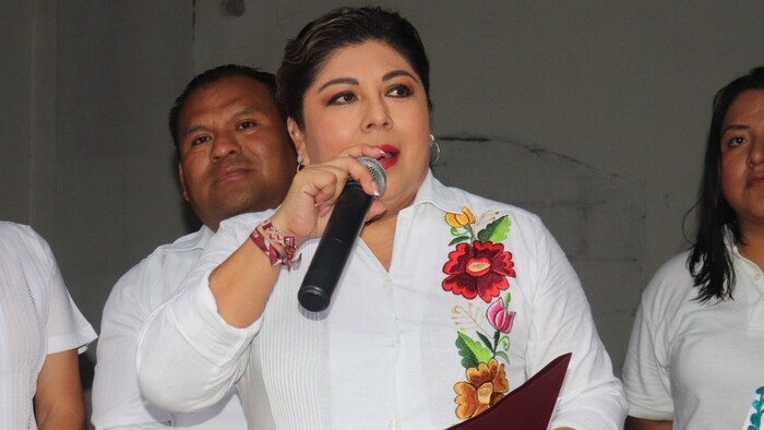 M4t4n a candidata morenista a la alcaldía de Texistepec, Veracruz