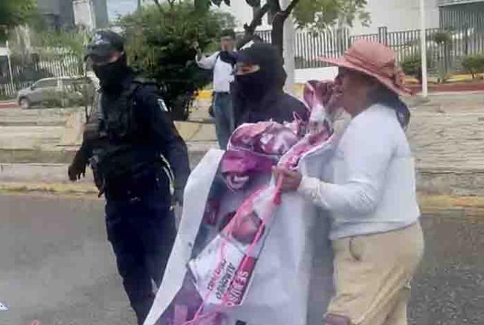 Madres buscadoras denuncian hostigamiento en plantón que cumple 22 días en Chiapas