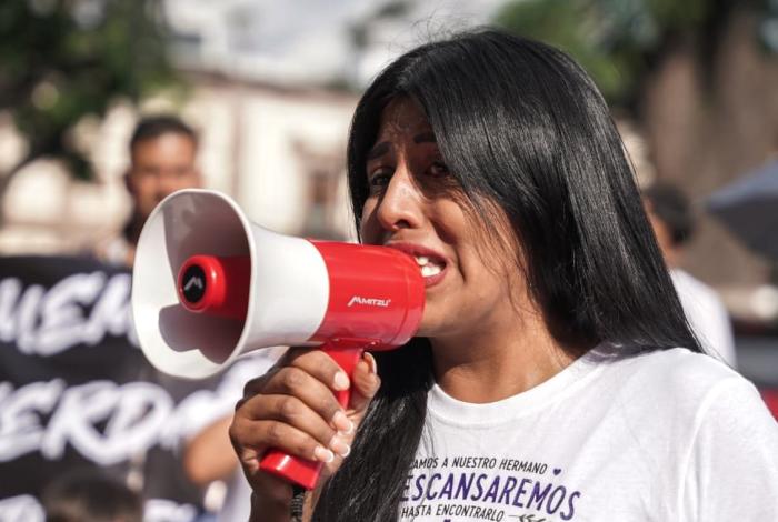 Madres buscadoras protestaron frente al Palacio de Gobierno