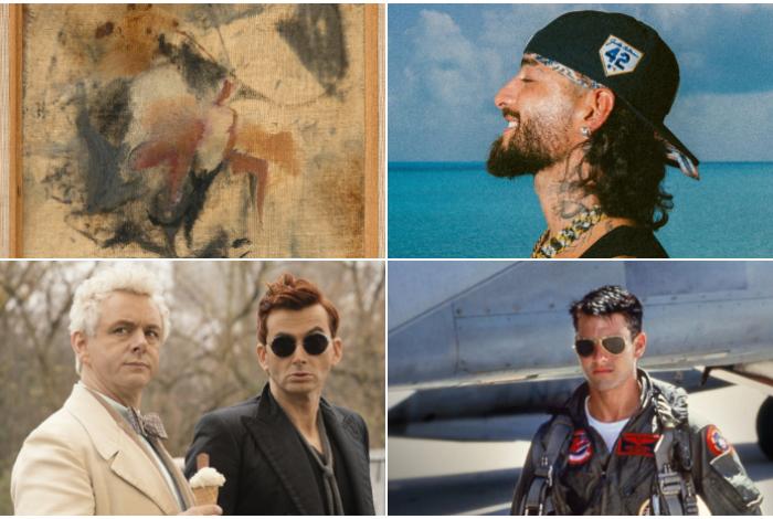 Maluma lanza 'Loco x volver', Top Gun celebra 40 años en el cine y Good Omens llega a su final