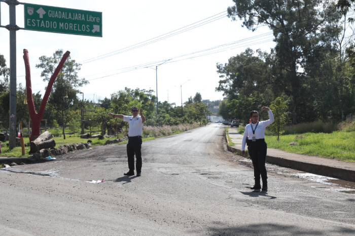  Mañana, mucha seguridad y cortes a la vialidad cerca del Morelos por informe del gobernador