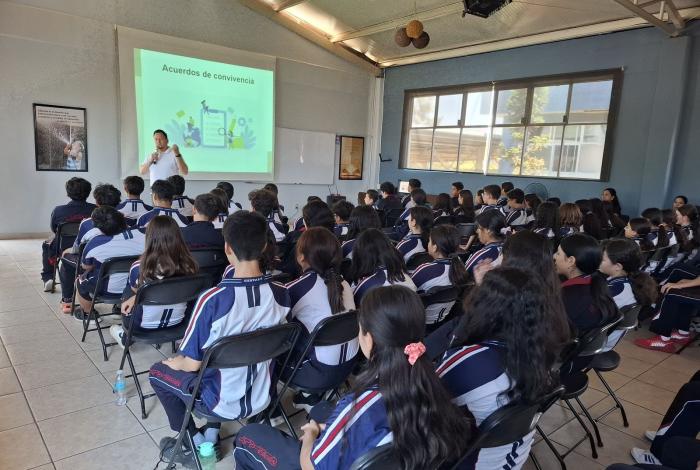 Mantiene Fiscalía General trabajos de promoción de una cultura de la paz en centros educativos de diversos municipios