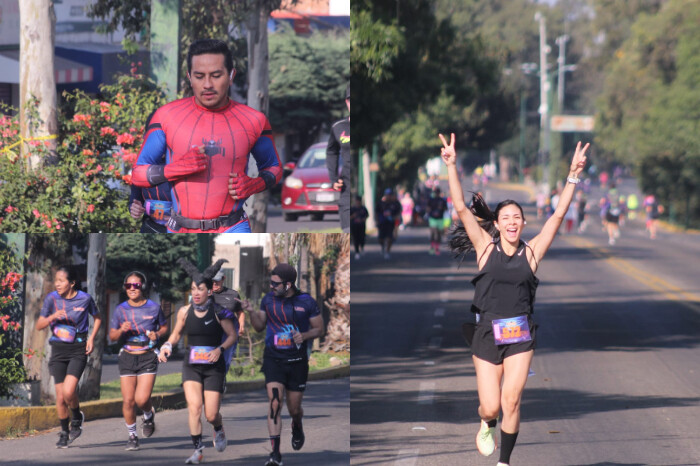 Más de 2 mil corredores participaron en la Séptima Carrera Superhéroe