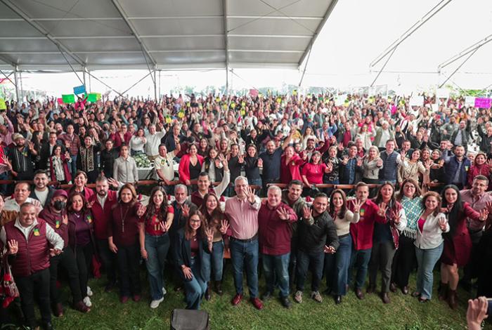 Más de 3 mil seccionales de Morena refrendan su apoyo a Bedolla y a la 4T; alistan movilización al Zócalo