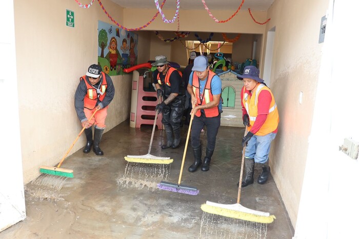  Más de 400 inmuebles afectados por inundaciones, tras desfogue de presa de Cointzio