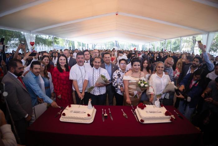 Más de dos mil parejas se casarán gratis este 14 de febrero, en Michoacán