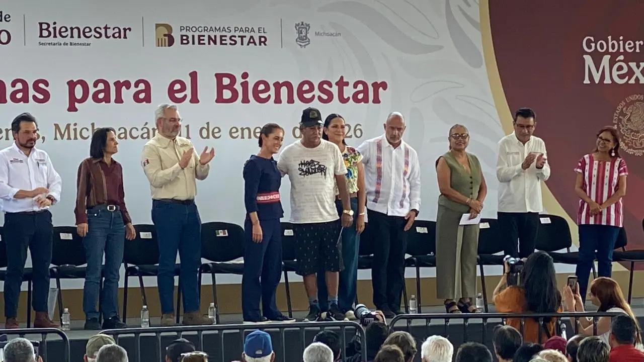 Más de un billón de pesos para programas de Bienestar destaca Sheinbaum