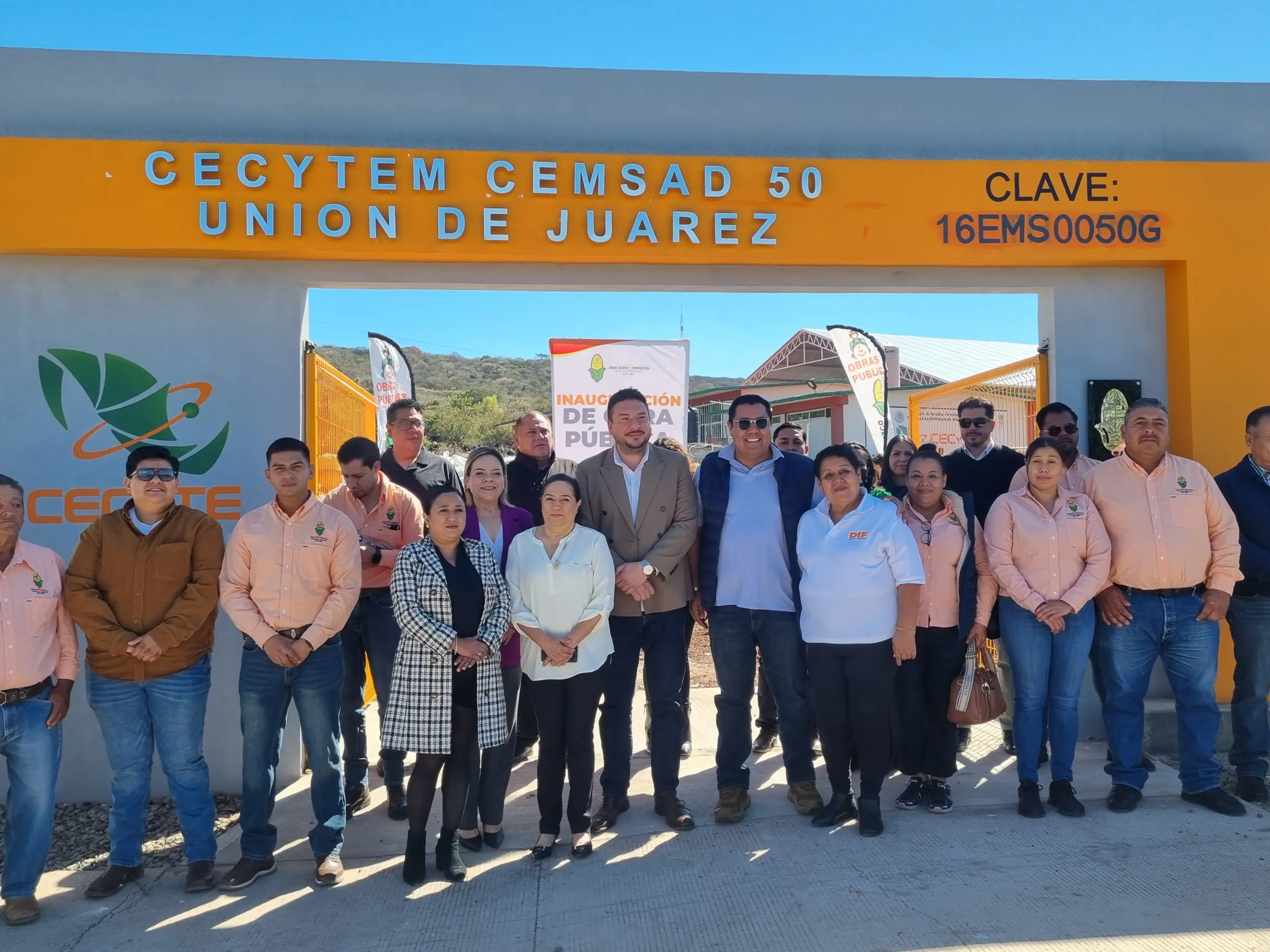 Más obras a favor de la educación en José Sixto Verduzco, Michoacán