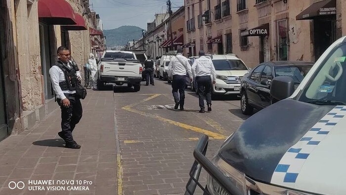  Matan de un balazo en la cabeza a tatuador en Centro Histórico de Morelia