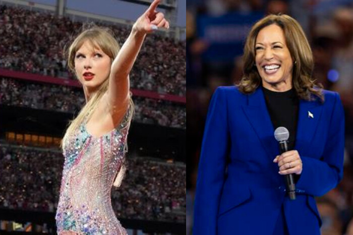  Mayoría de votantes cree que Harris se beneficia de respaldo de Taylor Swift, según sondeo