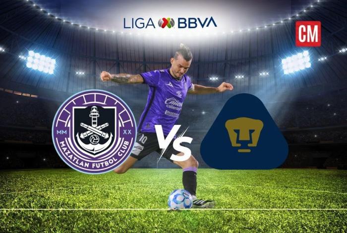 Mazatlán vs Pumas: ¿Romperán los cañoneros la maldición ante los universitarios?. Donde ver en Vivo el duelo jornada 8, apertura 2025