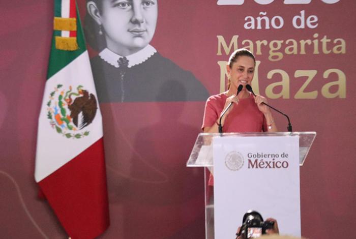 México no se vende, no se rinde y está de pie siempre por su pueblo: Claudia Sheinbaum