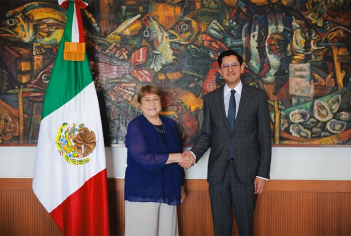 México ratifica respaldo a candidatura de Michelle Bachelet para Secretaría General de ONU