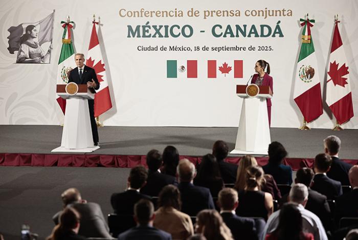 México y Canadá acuerdan “plan de acción” para dar certidumbre ante revisión del T-MEC