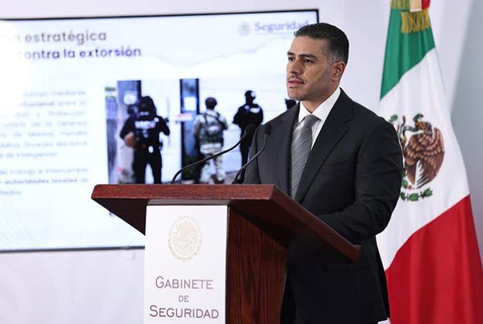 Michoacán, estado prioritario en el combate a la extorsión: García Harfuch