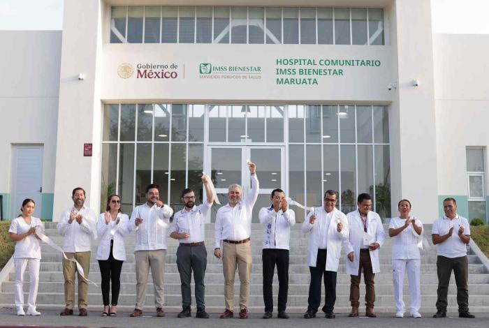 Michoacán fortalece atención médica con tecnología de punta y nuevos hospitales: Bedolla