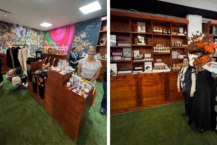 Michoacán lleva su riqueza productiva y artesanal a Punto México