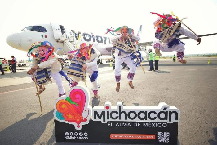  Michoacán registra llegada de 66 mil pasajeros al aeropuerto de Morelia, durante noviembre: Sectur