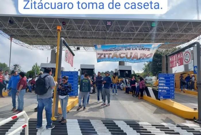 Michoacán registró 27 tomas de casetas de peaje en 2024