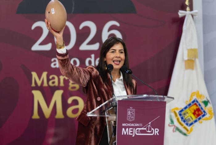 Michoacán, único en esquema de becas: Gabriela Molina
