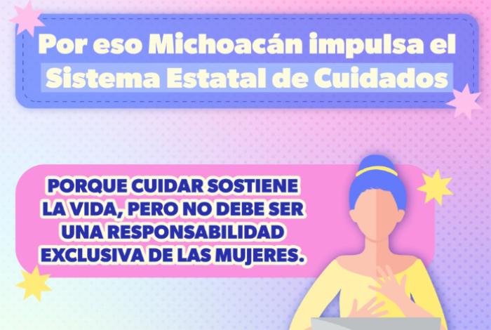 Michoacanas dedican casi 52 horas a la semana al trabajo del hogar; Seimujer impulsa Sistema Estatal de Cuidados
