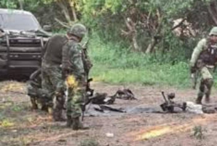Militar con les10nes severas, tras explotar narcom1na en Apatzingán