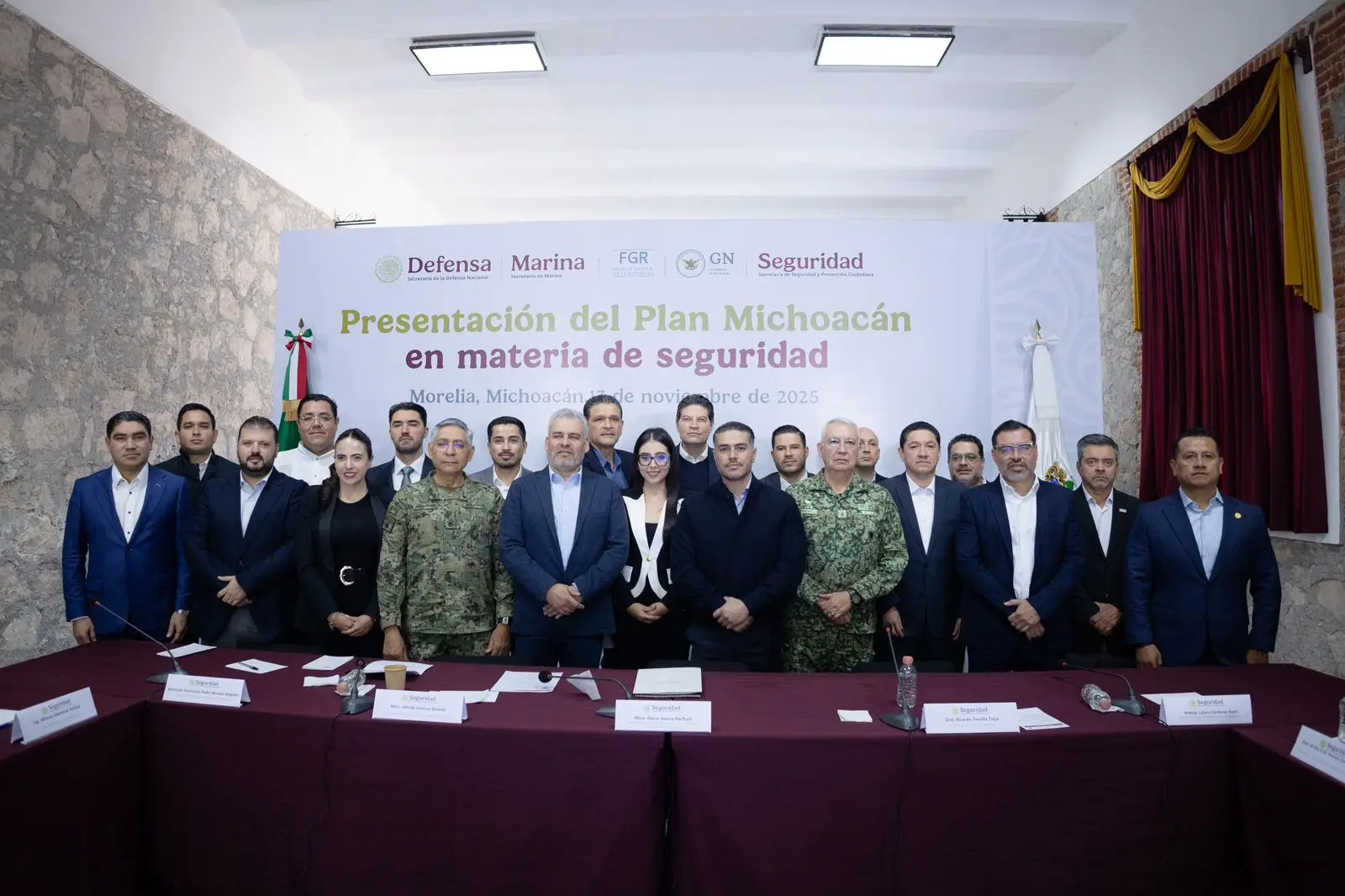 Moisés Navarro destaca coordinación municipal en reuniones del Plan Michoacán