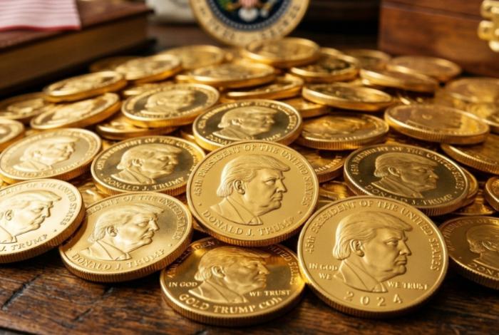 Moneda de oro con imagen de Trump es aprobada por un comité federal de EE.UU.