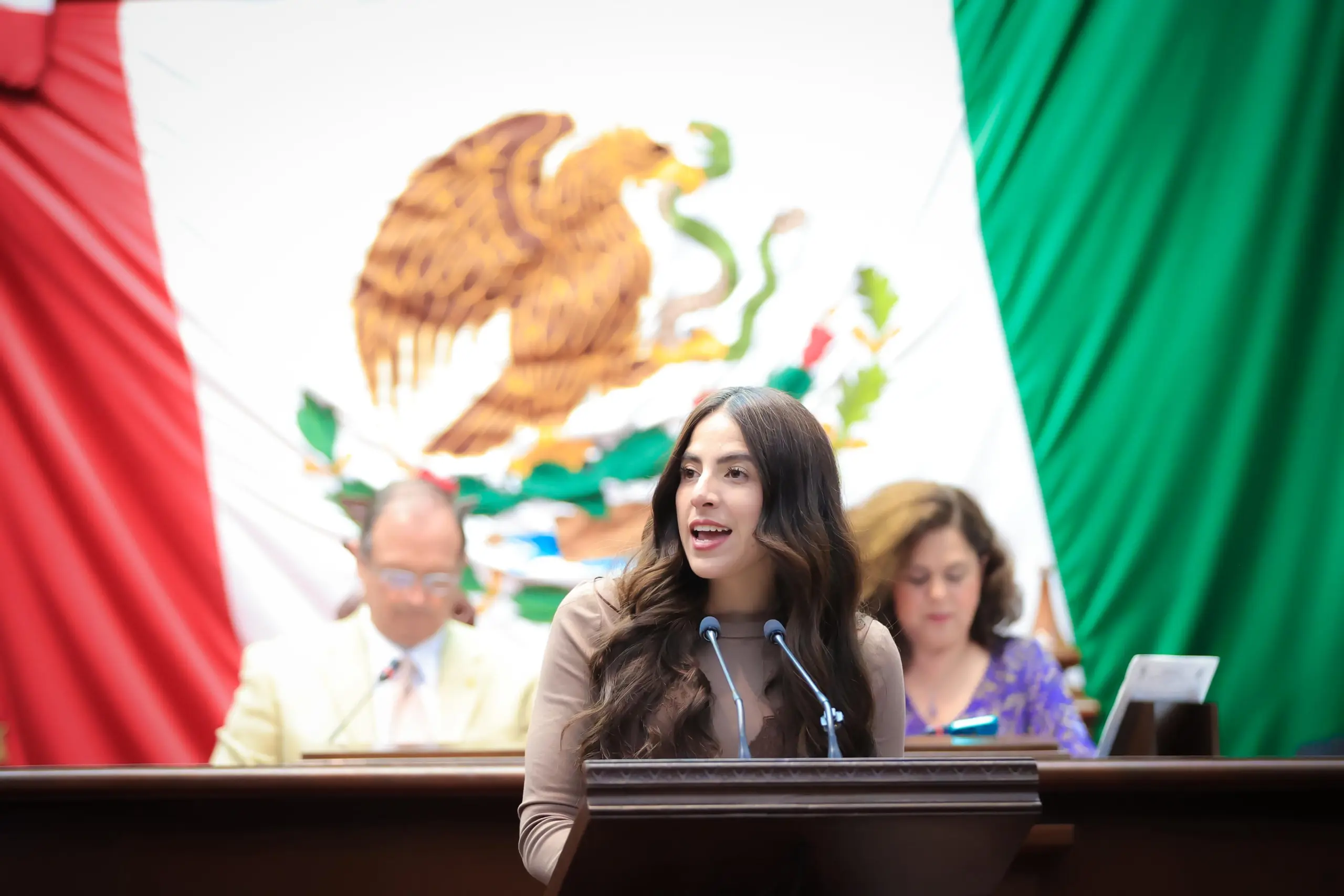 MoreBús y obras en Xangari, para la justicia y el bienestar en Morelia: Giulianna Bugarini