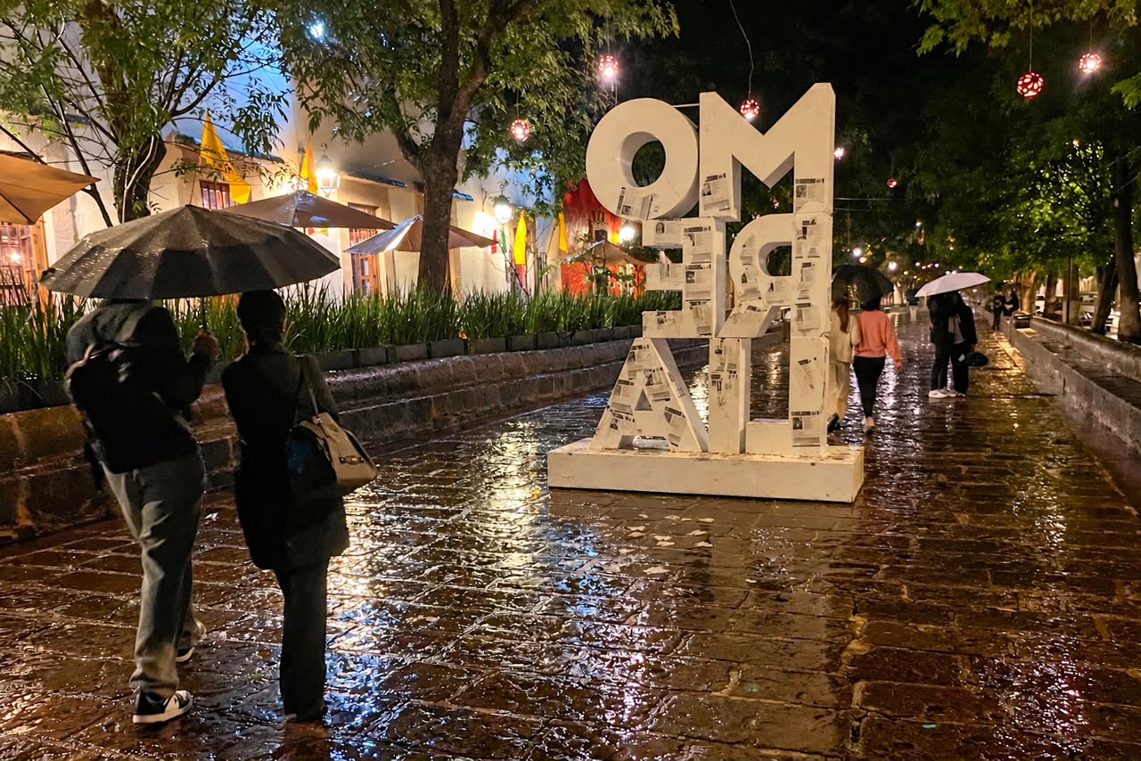 Morelia bajo el chipichipi