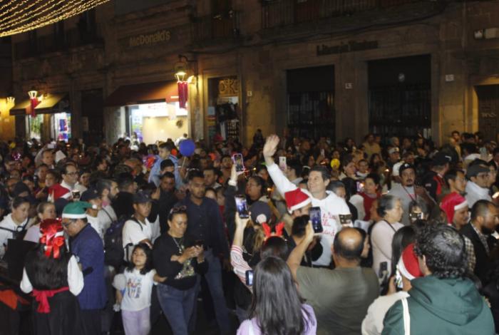 Morelia brilla más esta Navidad: Alfonso Martínez