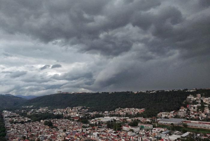 Morelia, con clima lluvioso y cielos nublados