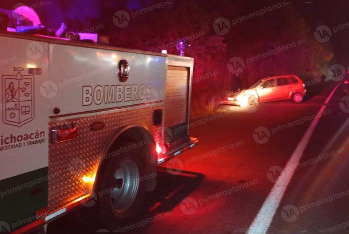 Morelia despertó este sábado con un ch3que en la desviación a Cointzio