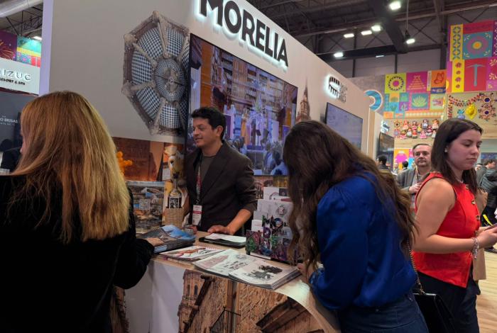 Morelia fortalece su posicionamiento turístico en la FITUR