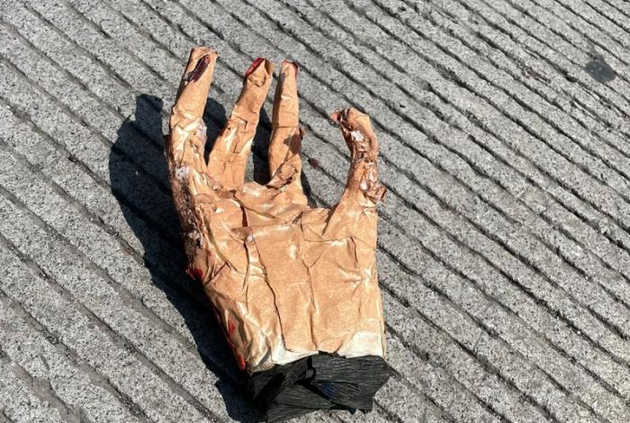 Morelia: Mano falsa causa alarma en Villas del Pedregal