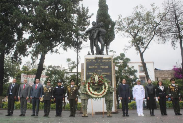 Morelia rinde homenaje a los Niños Héroes a 179 años de la defensa de Chapultepec