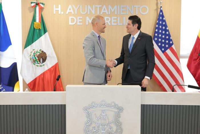 Morelia y Sacramento fortalecen lazos de amistad y cooperación