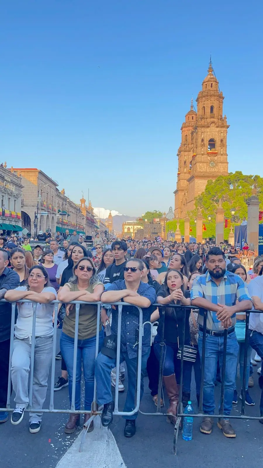 Morelianos celebraron el 485 aniversario de Morelia a todo pulmón